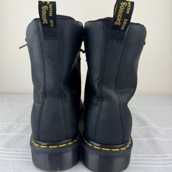 Dr. Martens 1460 Pascal Warmwair WP Leather Boots Black Women's Size 10 - Picture 5 of 8